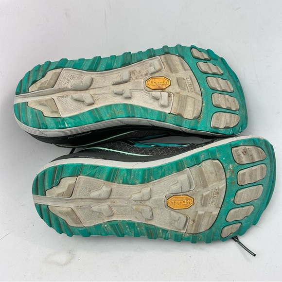 ALTRA Olympus 2.0 Trail Running Shoe Women's 7.5 Foot Shaped Zero Drop Gray Teal - Picture 9 of 12